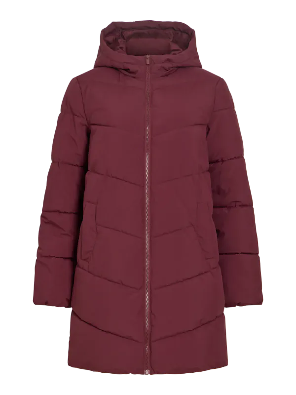 LAVENDER BOBLEJAKKE M/HETTE - PLOMME