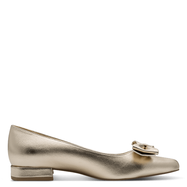 Hovedbilde PUMPS LAV HÆL M/BOW - GULL