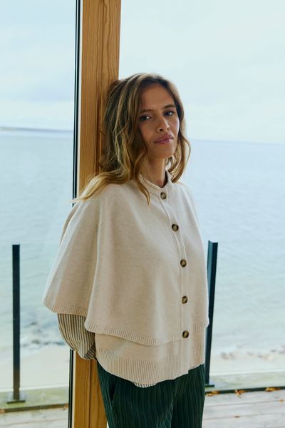 Hovedbilde CAPPA CARDIGAN - MOONBEAM MELERT