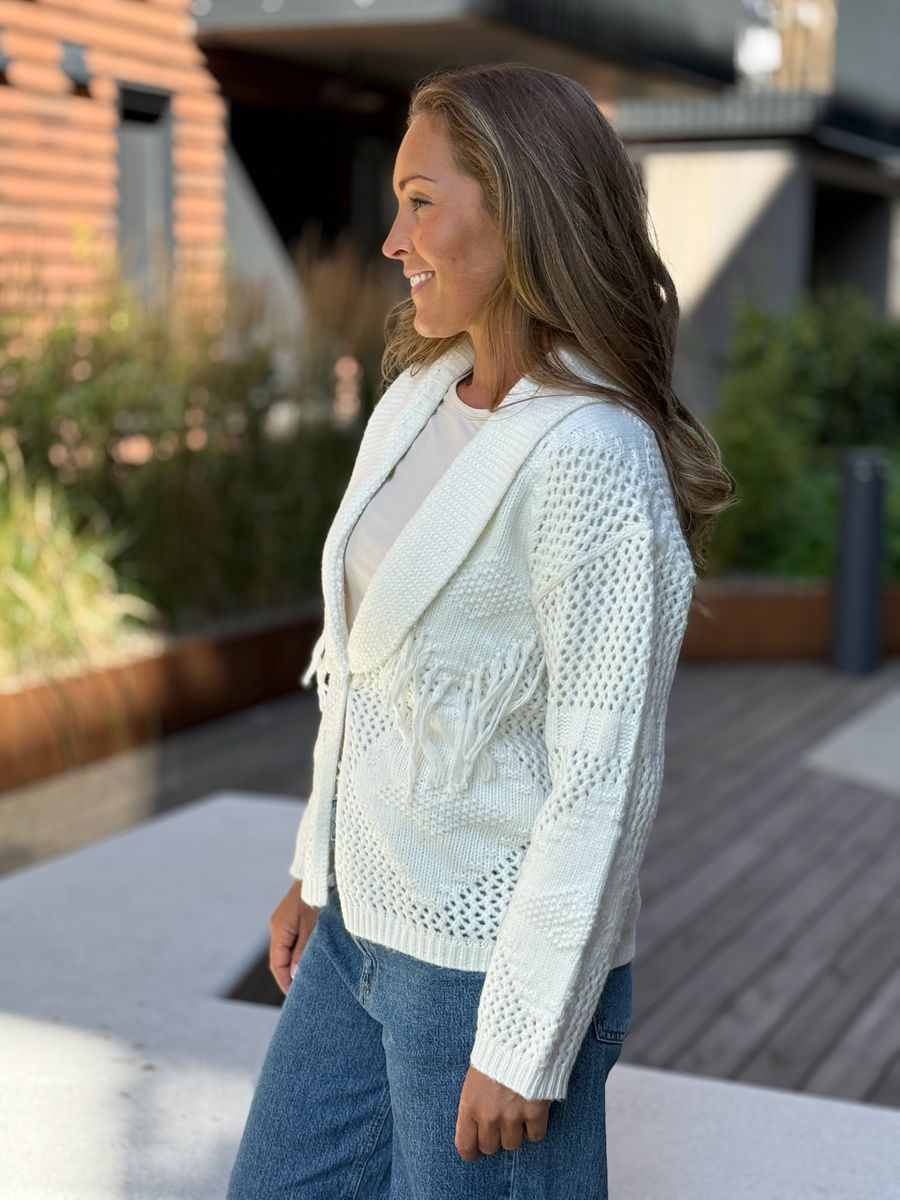 DERBY CARDIGAN - OFFWHITE