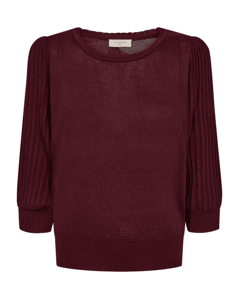 Hovedbilde GLITTA PULLOVER M/LUREX - PLOMME
