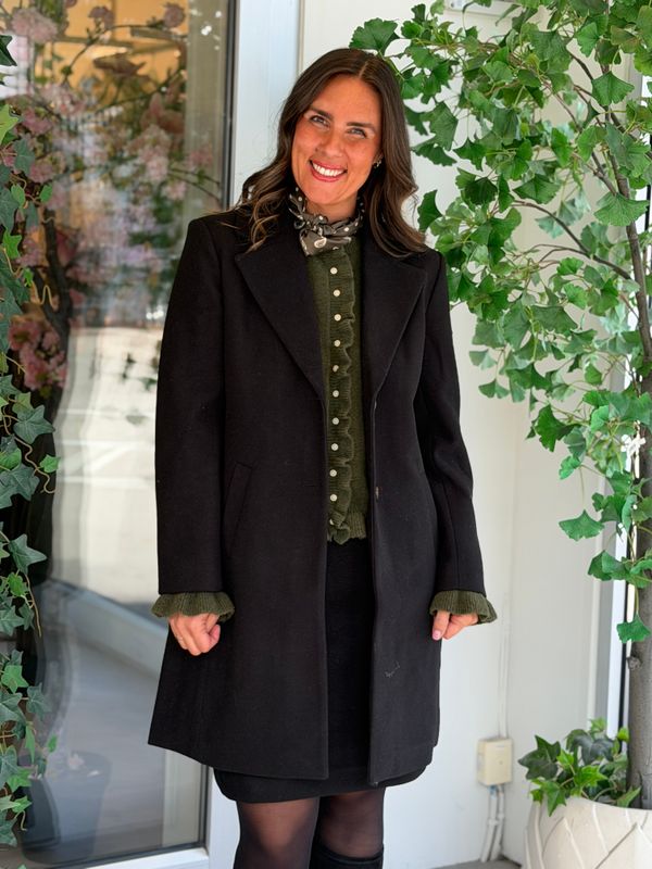 CLAUDIA KÅPE  - SORT