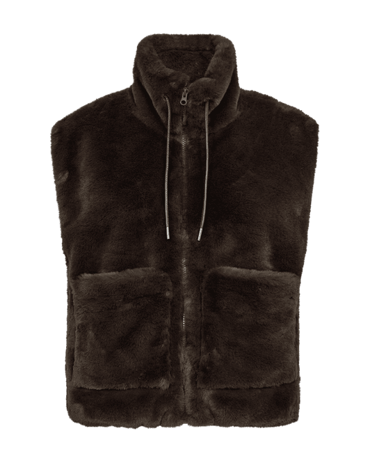 Hovedbilde FONY FAUX FUR VEST - BRUN