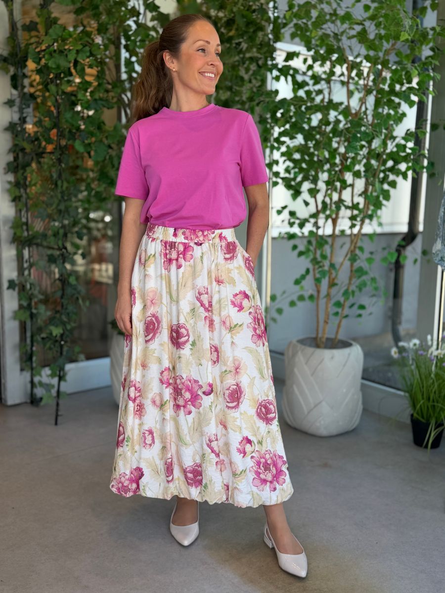 NORA T-SHIRT - CERISE