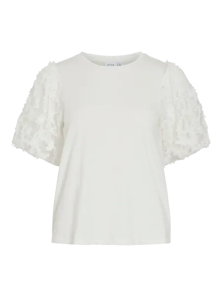 Hovedbilde ONESCA TOPP M/EMBRO ERM - HVIT