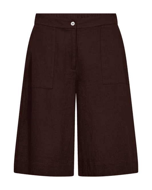 Hovedbilde LAVA LIN/VISCOSE CULOTTE SHORTS - BRUN