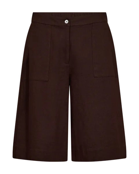 Hovedbilde LAVA LIN/VISCOSE CULOTTE SHORTS - BRUN