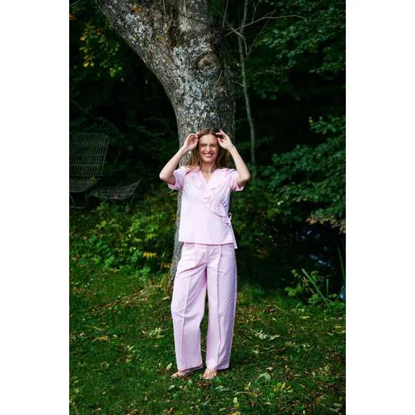 Hovedbilde MALAY BLUSE M/RYSJ - ROSA