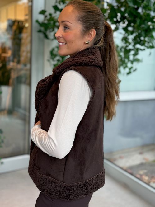 Hovedbilde LAMBY VEST - BRUN