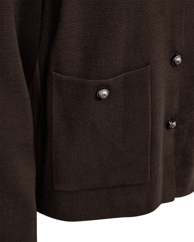ANI CARDIGAN - BRUN