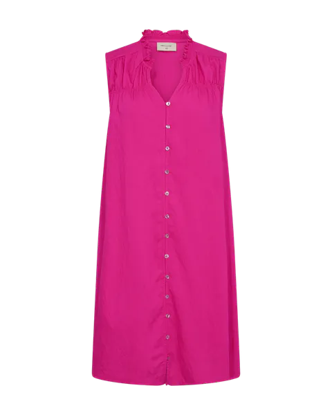 Hovedbilde SALLY ERMLØS KJOLE - CERISE