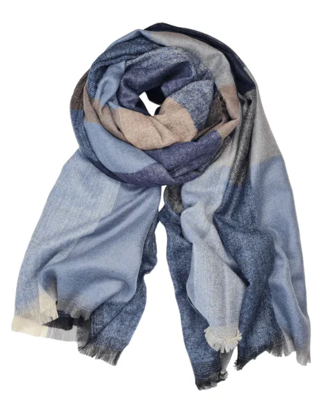 Hovedbilde SKJERF RUTING - NAVY/LYSBLÅ/SAND 