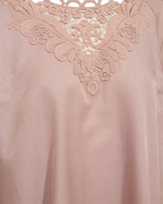 Hovedbilde SAZY BLUSE - GAMMELROSA