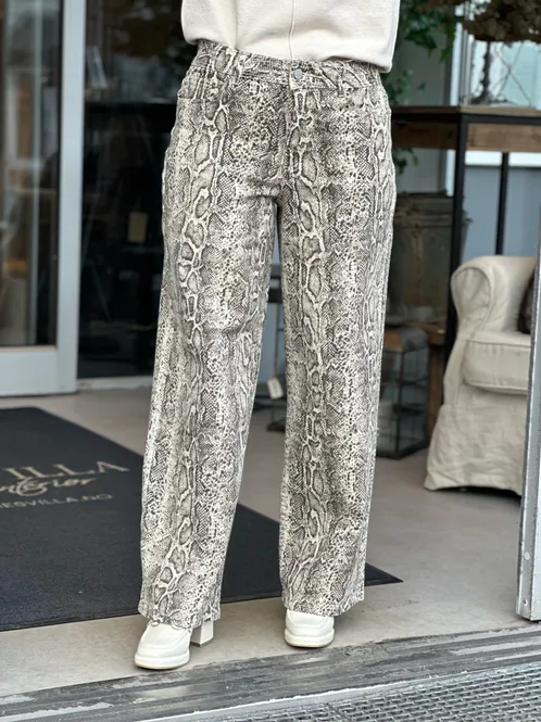 Hovedbilde VICHIA STRAIGHT TWILL BUKSE - SNAKE