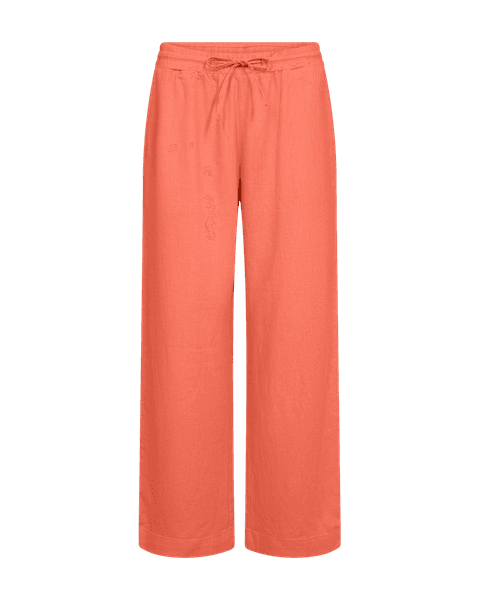 Hovedbilde LAVA LIN/VISCOSE BUKSE ANKEL - SALMON