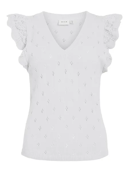 Hovedbilde MARLEA STRIKKET TOPP - OFFWHITE 