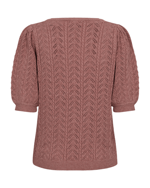 Hovedbilde CLARRY GENSER RUND HALS - ROSE BROWN