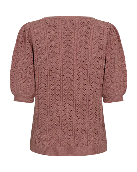 Hovedbilde CLARRY GENSER RUND HALS - ROSE BROWN