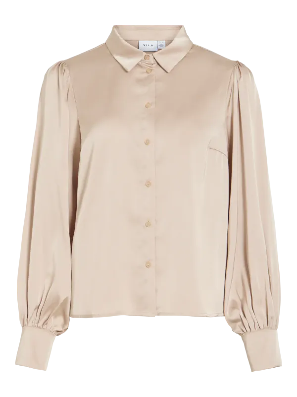 ENNA RAVENNA BLUSE - CEMENT