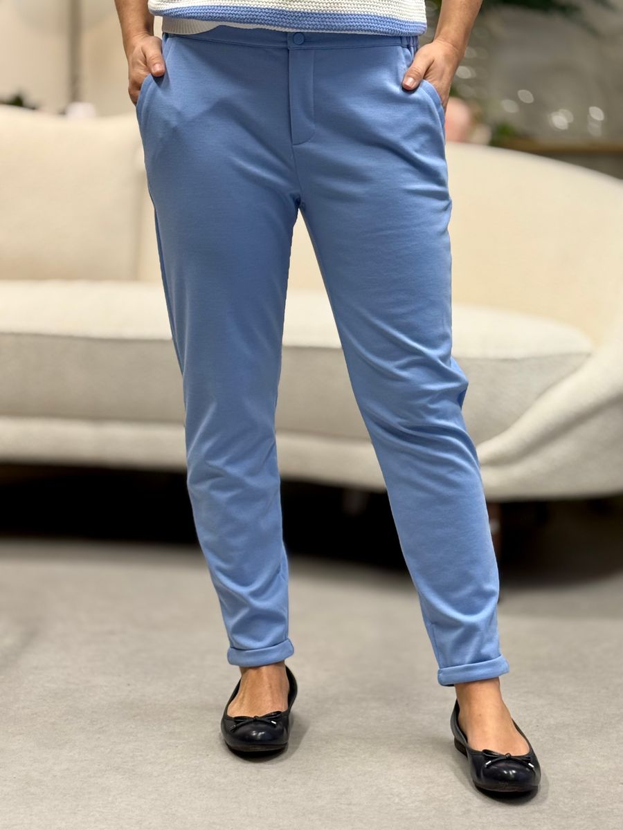 NANNI CHINOS BUKSE - HIMMELBLÅ