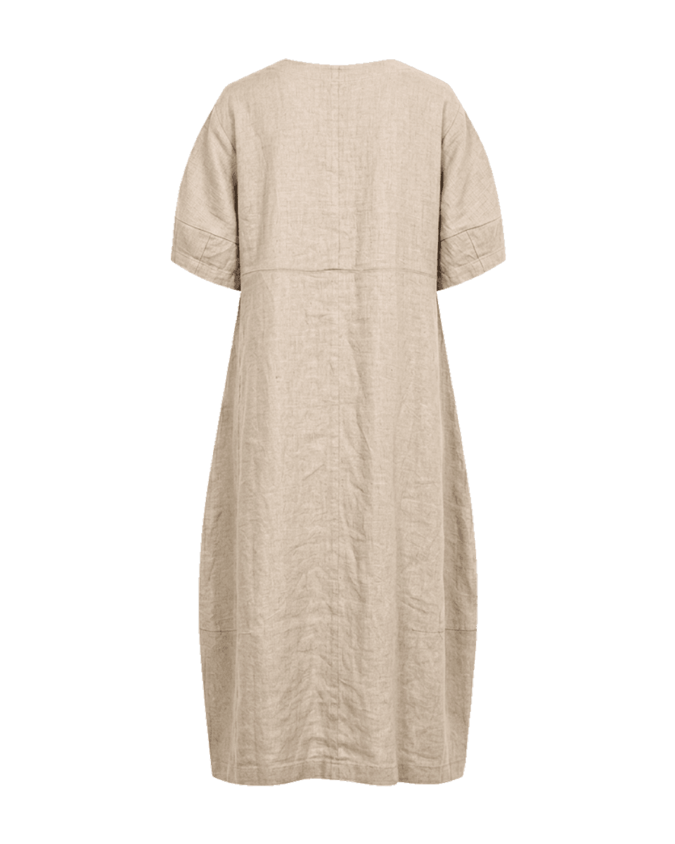 LAVA KJOLE V-HALS - SAND MELERT