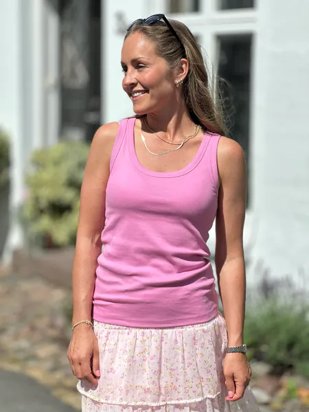 Hovedbilde HI RIBB TOPP - ROSA