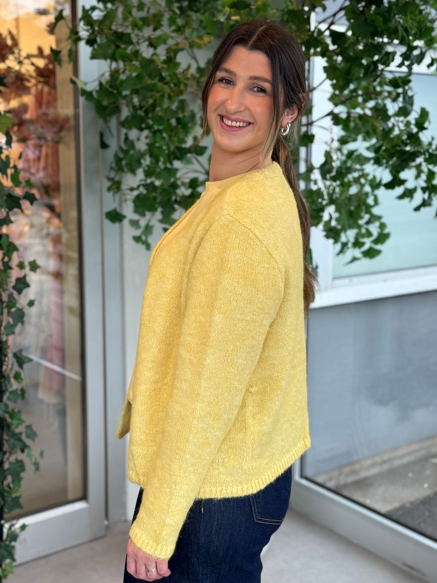 SORRENTO CARDIGAN - GUL
