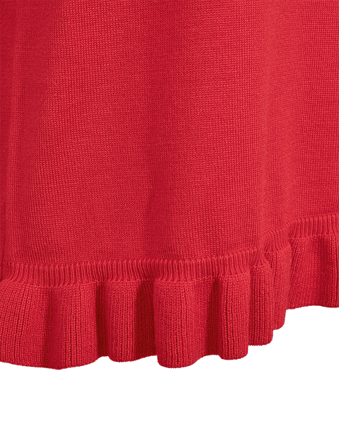 Hovedbilde KATIE GENSER M/FRILL - RØD