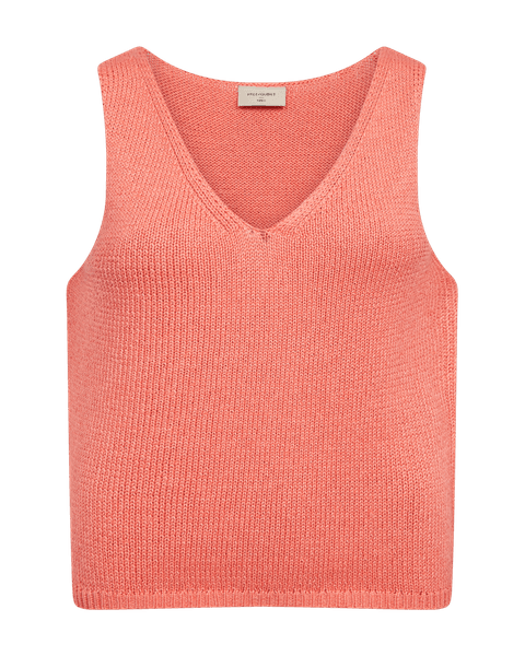Hovedbilde CALIVA STRIKKET TOPP - ORANGE