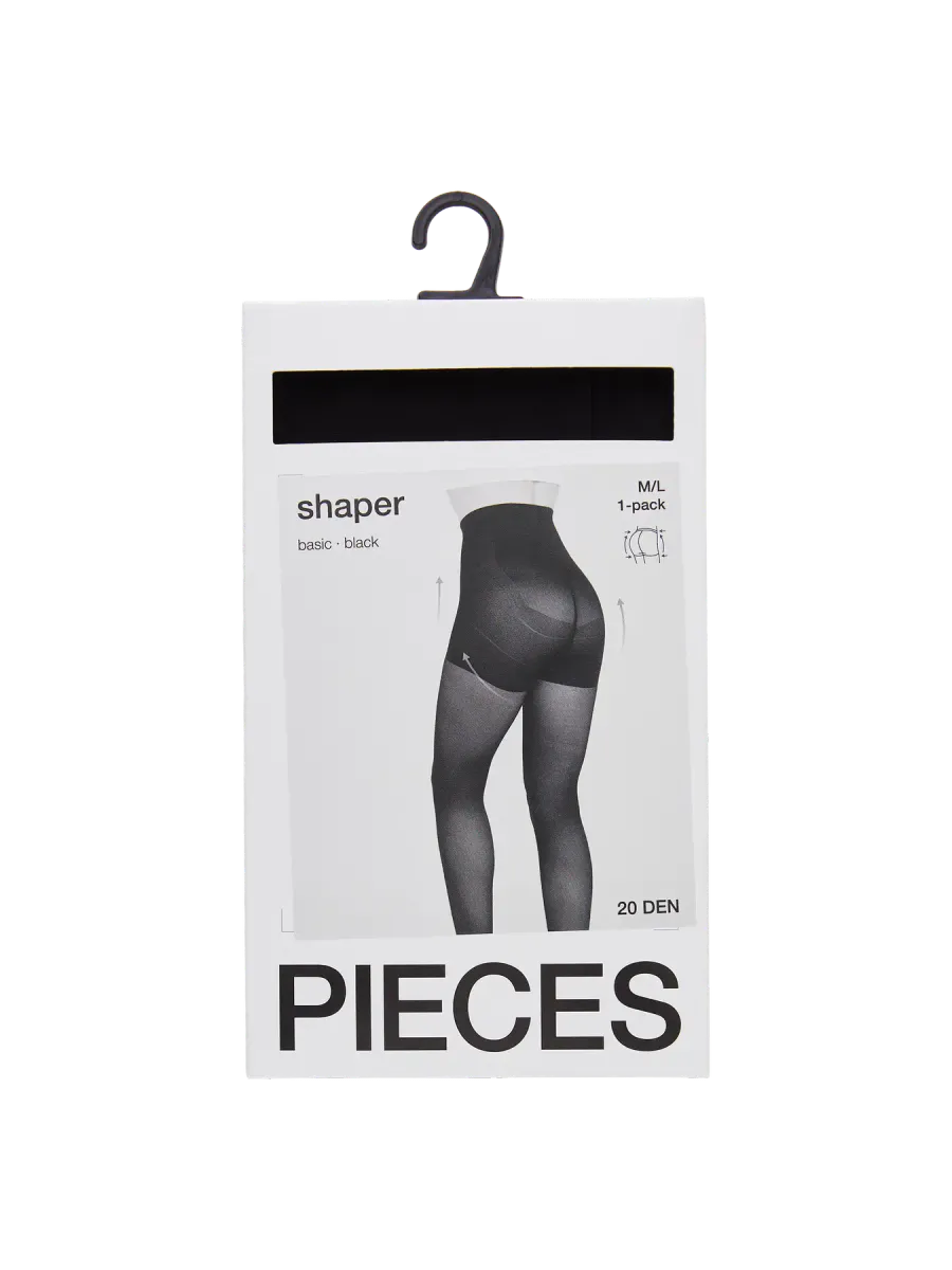 SHAPER STRØMPEBUKSE 20 DEN - SORT