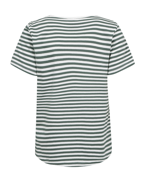 Hovedbilde MIAN T-SHIRT - OFFWHITE/GRØNN