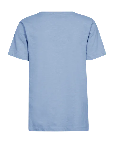 Hovedbilde VIVA T-SHIRT RUND HALS - LYSBLÅ