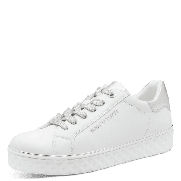 Hovedbilde SNEAKERS M/SØLV DETALJER - HVIT