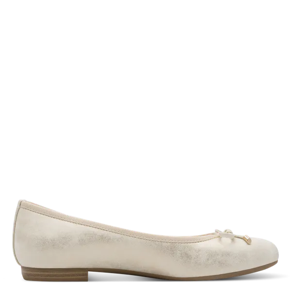 Hovedbilde BALLERINA M/LITEN SLØYFE - SAND