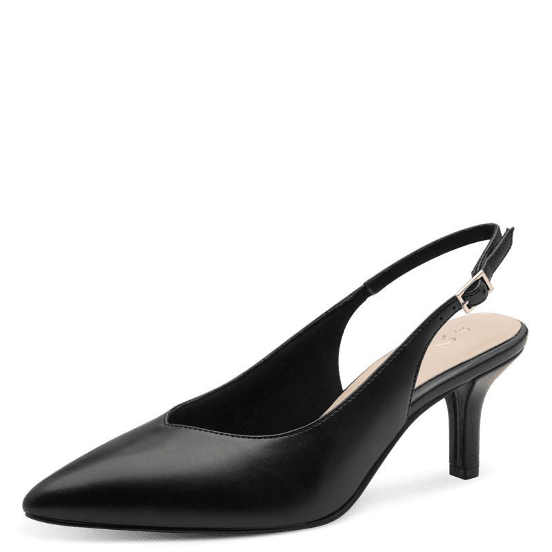 CLASSY PUMPS M/SLINGBACK - SORT