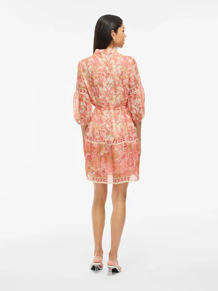 Hovedbilde PRAYA KJOLE - CORAL PRINT