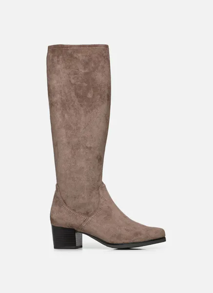 Hovedbilde STØVLETT LAV HÆL & STRETCHY SKAFT - MULDVARP