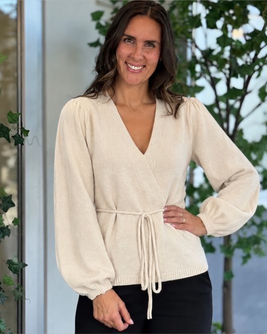 Hovedbilde KEHLA CARDIGAN - CREAM