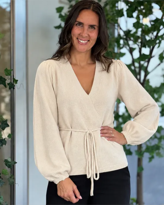 Hovedbilde KEHLA CARDIGAN - CREAM