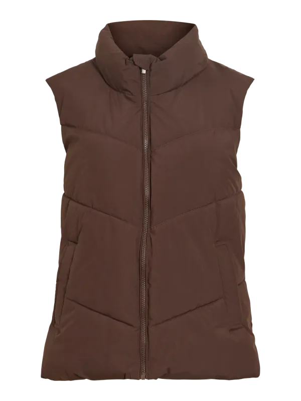 LAVENDER VEST - BRUN