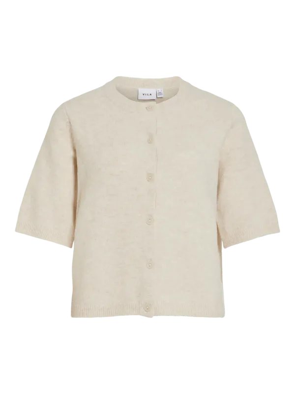 LIGA CARDIGAN 2/4 ERM - SAND MELERT