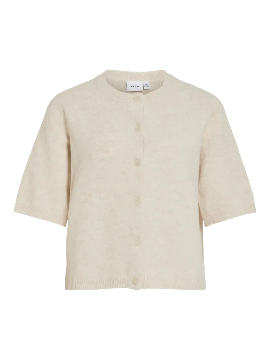 LIGA CARDIGAN 2/4 ERM - SAND MELERT