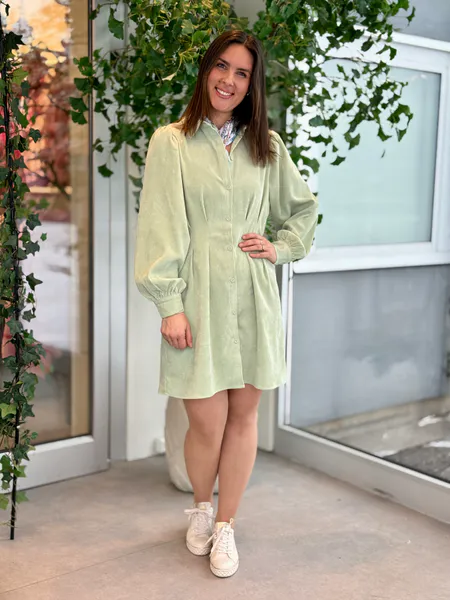 Hovedbilde CORDU KJOLE - GRØNN