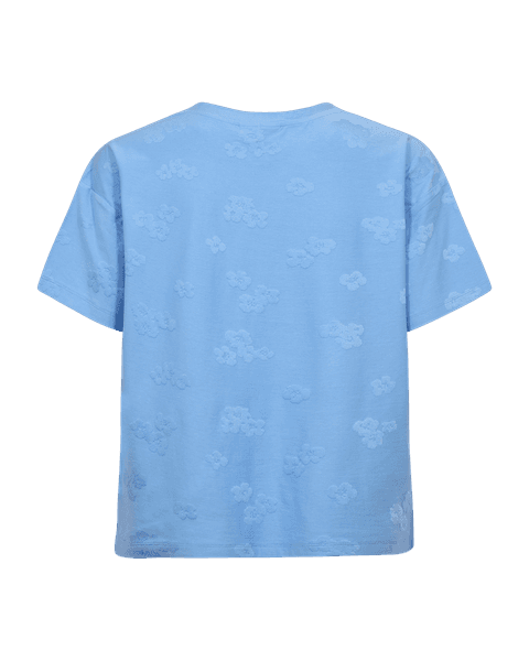 Hovedbilde ZIPREA T-SHIRT - HIMMELBLÅ