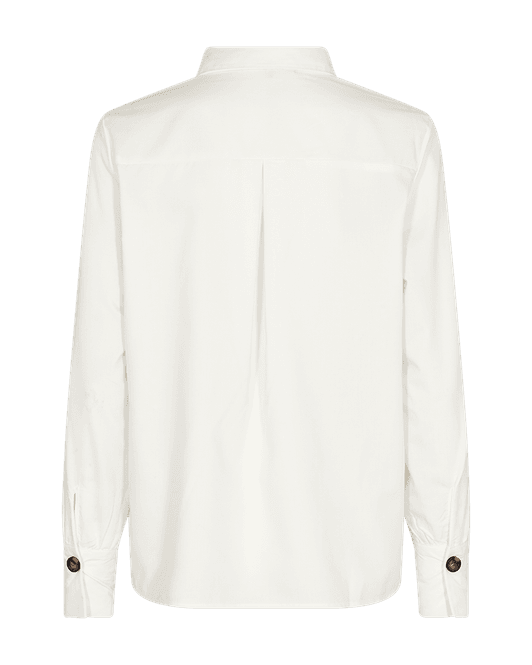Hovedbilde FLYNN SKJORTE M/KNAPPER - OFFWHITE