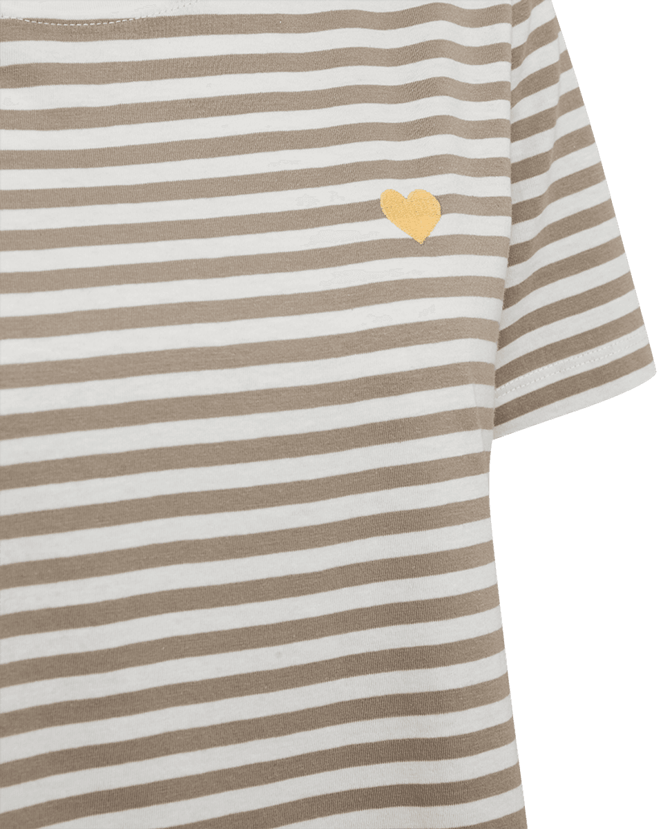 MIAN T-SHIRT - OFFWHITE/SAND