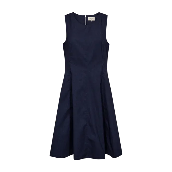 Hovedbilde TONJE ERMLØS KJOLE - NAVY 
