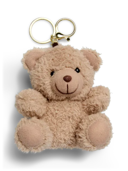 Hovedbilde TEDDY VESKEPYNT / NØKKELKNIPPE - CAMEL