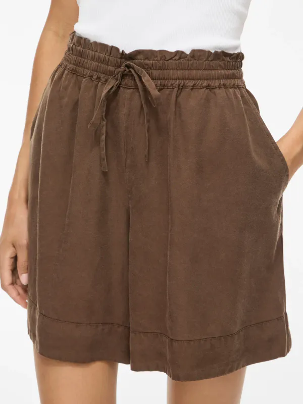 TEVIRA SHORTS - BRUN