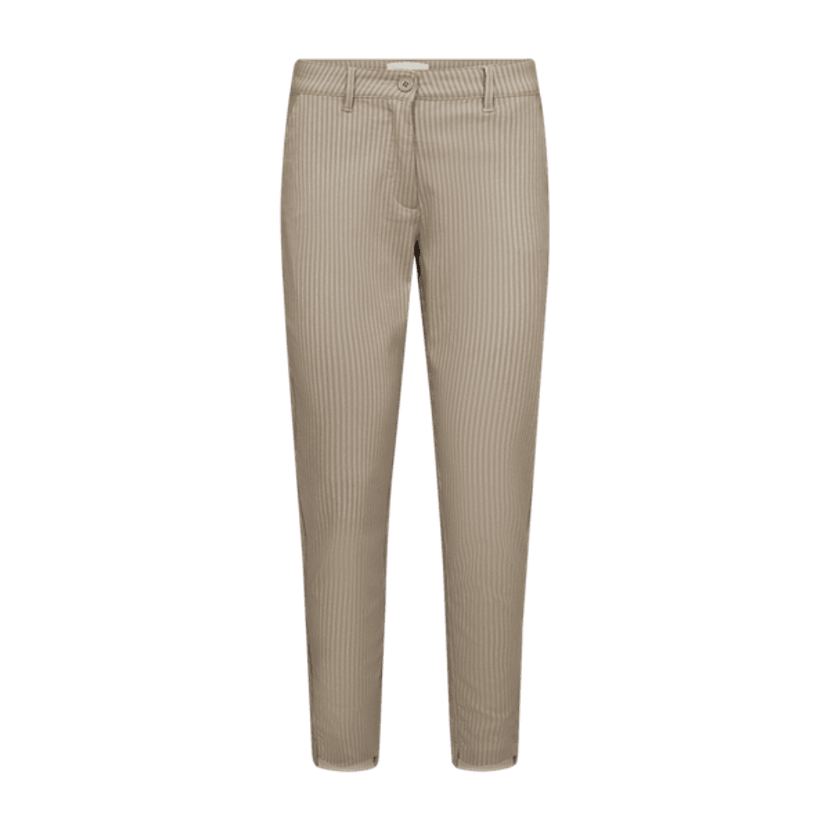 REX BUKSE STRIPER - CAMEL/OFFWHITE